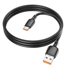 Cable Borofone BX93 100W Tipo-C - Carga Rápida y Segura | 1m Negro