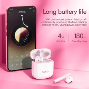 Hoco EW19 Plus | Audífonos Inalámbricos con Sonido Premium y Bluetooth 5.3