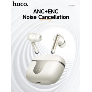 Hoco EQ10 Plus – Auriculares Bluetooth con ANC, Sonido Premium y 7H de Autonomía