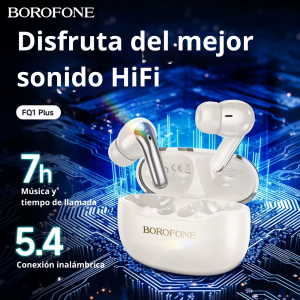 🎧 Borofone FQ1 Plus – Audífonos Bluetooth con Sonido HD y ANC | Compra Aquí