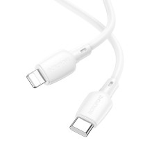 Cable Borofone BX93 USB-C a Lightning 20W – Carga Rápida y Seguridad para Dispositivos Apple