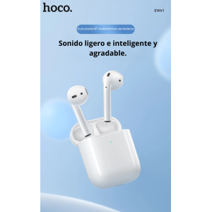 Audífonos Inalámbricos Hoco EW41 | Sonido HD y Conexión Bluetooth 5.3