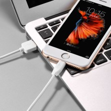 Cable Hoco X1 USB Lightning 2.4A – Carga Rápida y Alta Durabilidad para Dispositivos Apple