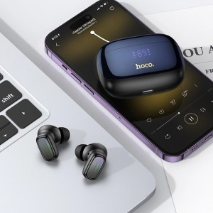 Audífonos Hoco EQ20 Bluetooth 5.4 | ANC + ENC, Sonido HiFi y Batería Duradera 🎧🔥