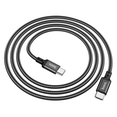 Cable USB-C a USB-C HOCO X14 60W – Carga Rápida y Durabilidad en 1 Metro