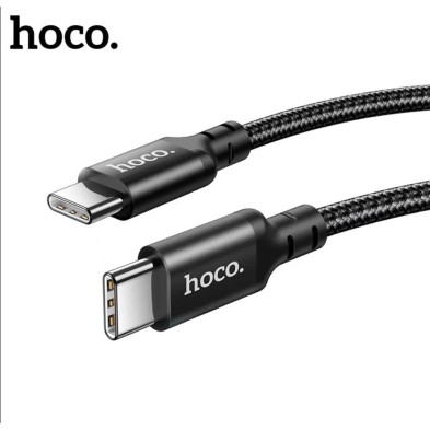 Cable USB-C a USB-C HOCO X14 60W – Carga Rápida y Durabilidad en 1 Metro