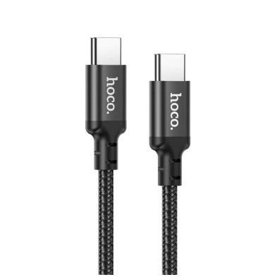 Cable USB-C a USB-C HOCO X14 60W – Carga Rápida y Durabilidad en 1 Metro