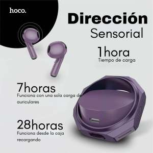 HOCO EW70 – Auriculares Inalámbricos | Sonido HD, Bluetooth 5.4 y Diseño Innovador