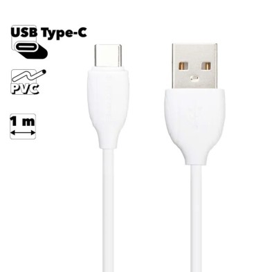 BOROFONE BX19 USB to USB-C Cable 1m – Fast Charging and Secure Data Transfer