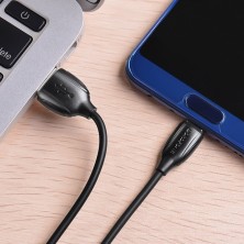 Cable BOROFONE BX19 USB a USB-C 1m – Carga Rápida y Transferencia de Datos Segura