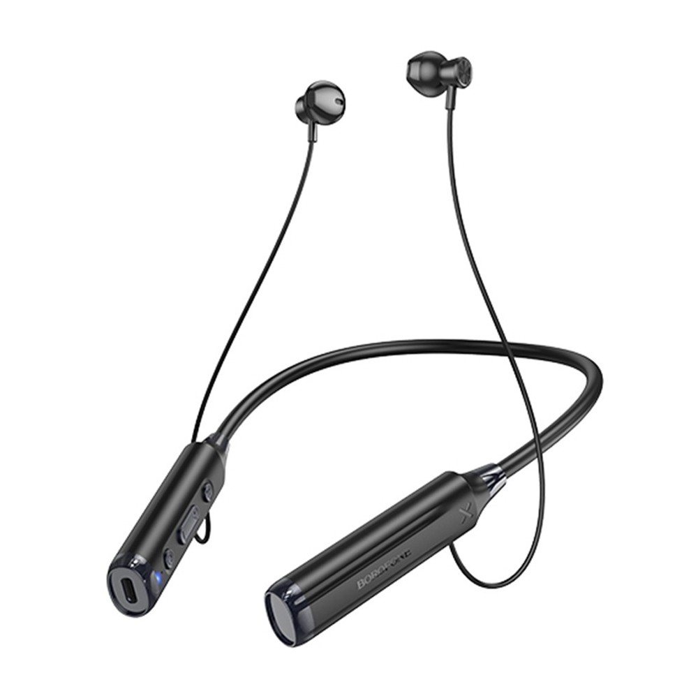 Audífonos Inalámbricos Bluetooth con Cable Deportivos 120Hrs Borofone BE64