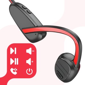 Borofone BE62 – Audífonos Bluetooth Deportivos | Conducción Ósea, IPX5 y 10H de Batería