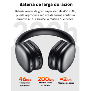 Borofone BO27 | Audífonos Bluetooth con 46H de Batería y Sonido HD 🎧🔊