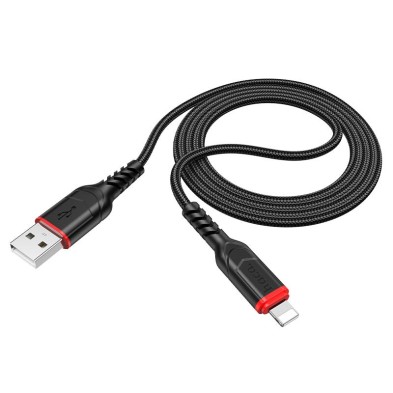 Cable Hoco X59 Victory USB a Lightning 1M – Carga Rápida y Alta Durabilidad