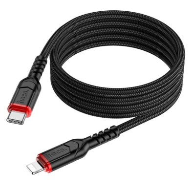 Cable Hoco X59 Victory USB-C a Lightning 20W – Carga Rápida y Resistencia