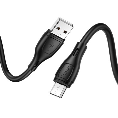 Cable Micro-USB Hoco X61 Ultimate – Carga Rápida 2.4A y Resistencia Superior