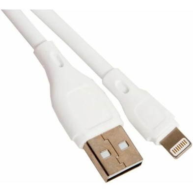 Hoco X61 Lightning to USB Cable – 2.4A Fast Charging and Flexible Design | 1 Meter