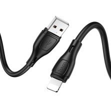 Cable Lightning a USB Hoco X61 – Carga Rápida 2.4A y Diseño Flexible | 1 Metro