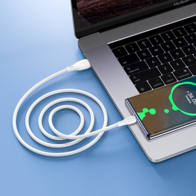 Cable Hoco X61 USB-C 3A 1 Metro – Carga Rápida y Durabilidad