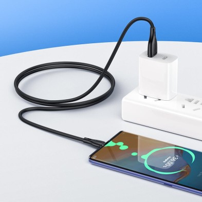 Cable Hoco X61 USB-C 3A 1 Metro – Carga Rápida y Durabilidad