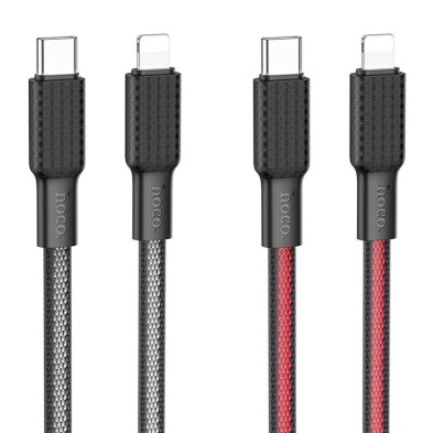 Hoco X69 USB-C to Lightning PD 20W Cable – Fast Charging and Durability