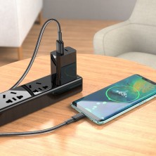 Hoco X69 USB-C to USB-C Cable - 3A Fast Charging and High Durability