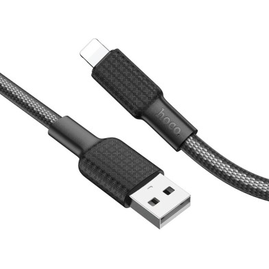 Cable USB a Lightning HOCO X69 Jaeger 1m – Carga Rápida y Transferencia de Datos