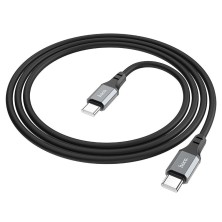 Cable Hoco X86 Tipo-C a Tipo-C 60W – Carga Rápida y Resistencia