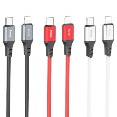 Hoco X86 Type-C to Lightning Cable | PD 20W Fast Charging and High Durability