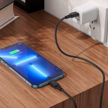 Hoco X90 Cool Type-C to Lightning Cable 20W – Fast Charging and Durability