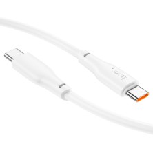 Cable Hoco X93 Force USB-C a USB-C 100W 2M – Carga Rápida y Alta Potencia