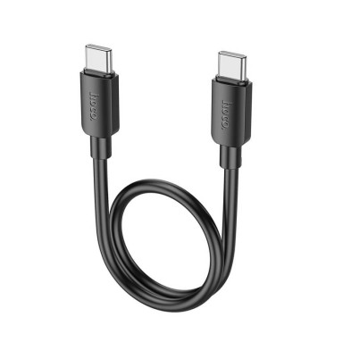 Cable Hoco X96 USB-C a USB-C 60W 25cm – Carga Rápida y Portabilidad