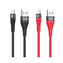 Hoco U53 USB-A to Type-C 5A 1.2m Cable – Fast Charging and High Durability