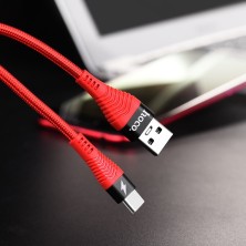 Hoco U53 USB-A to Type-C 5A 1.2m Cable – Fast Charging and High Durability