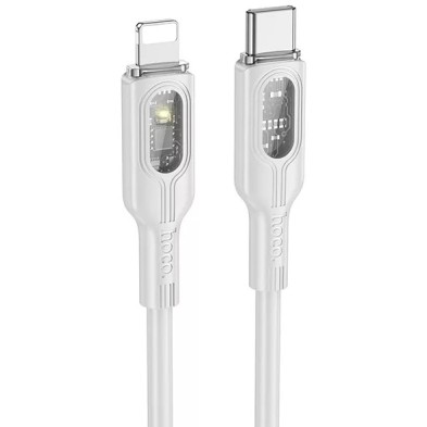 Cable Hoco U120 Type-C a Lightning PD 27W – Carga Rápida y Diseño Elegante