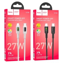 Cable Hoco U120 Type-C a Lightning PD 27W – Carga Rápida y Diseño Elegante