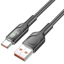 Hoco U120 USB-A to USB-C 5A Cable - Fast Charging and Durability