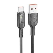 Hoco U120 USB-A to USB-C 5A Cable - Fast Charging and Durability