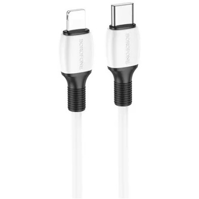 Cable Borofone BX84 USB-C a Lightning PD 20W | Carga Rápida y Durabilidad