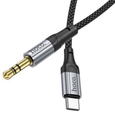 Cable Hoco UPA26 USB-C a Jack 3.5mm – Conexión de Audio Superior y Durabilidad