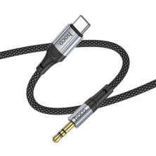 Cable Hoco UPA26 USB-C a Jack 3.5mm – Conexión de Audio Superior y Durabilidad