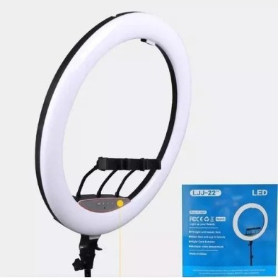 56cm LED Ring Light with Tripod and Remote Control | Professional Lighting at CDC TECNO