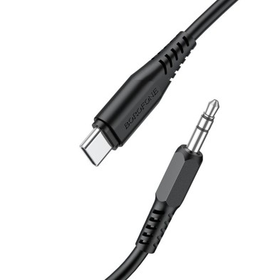 Borofone BL18 Type C to 3.5mm Jack Cable – Premium Audio and Durability