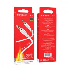 Cable Auxiliar Borofone BL18 1m – Conectores 3.5mm de Alta Calidad