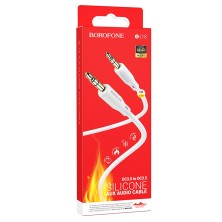 Cable Auxiliar Borofone BL18 1m – Conectores 3.5mm de Alta Calidad