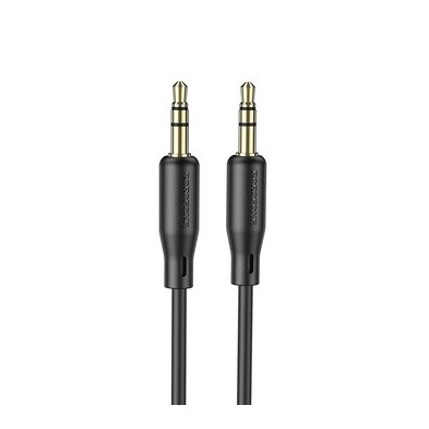 Borofone BL18 Auxiliary Cable 1m – High Quality 3.5mm Connectors