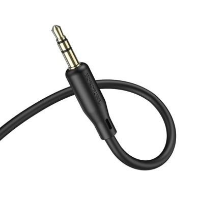 Borofone BL18 Auxiliary Cable 1m – High Quality 3.5mm Connectors