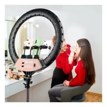 56cm LED Ring Light with Tripod and Remote Control | Professional Lighting at CDC TECNO