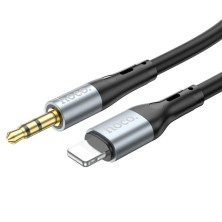 Cable Auxiliar HOCO UPA22 Lightning a 3.5mm | Sonido Premium y Durabilidad