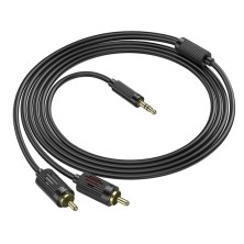 Cable Hoco UPA28 3.5mm a 2 RCA – Audio de Alta Calidad y Durabilidad (1.5m)